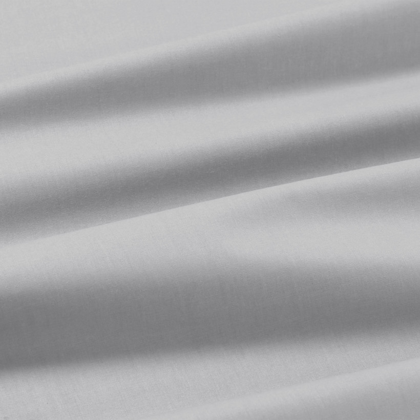 Oválny obrus 100% bavlnené plátno - sivý