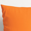 Bavlnená obliečka na vankúš - oranžová