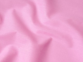 Okrúhly bavlnený obrus - ružový