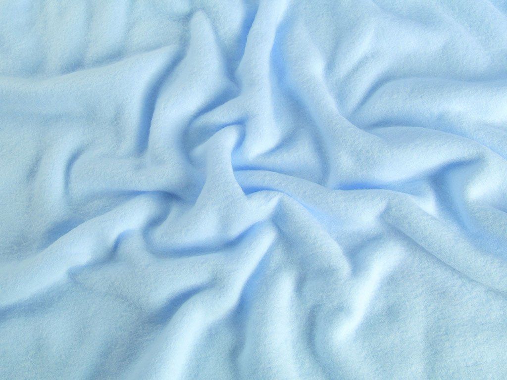 Polar fleece antipilling - svetlo modrý