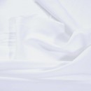 Dekoračná jednofarebná látka Rongo biela - šírka 150 cm