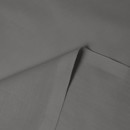 Bavlnená jednofarebná látka - plátno Suzy - tmavo sivá - šírka 145 cm