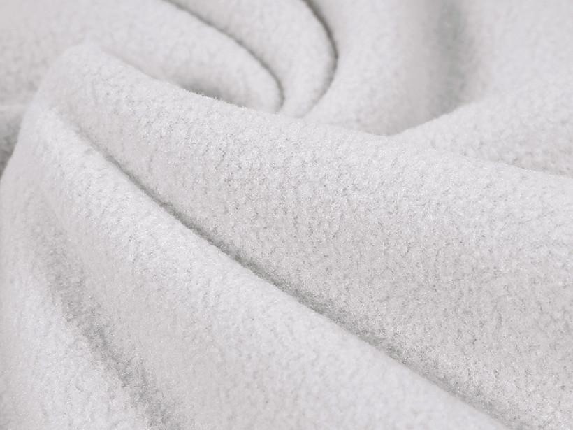 Polar fleece antipilling - svetlo sivý