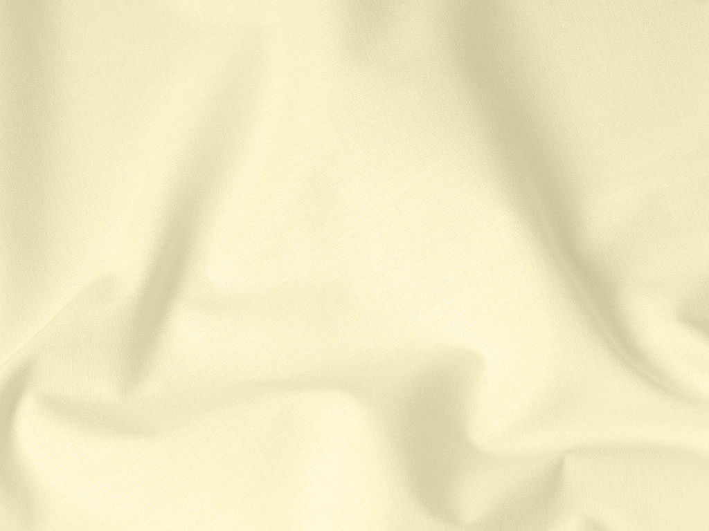 Bavlnená jednofarebná látka - plátno Suzy - smotanová
