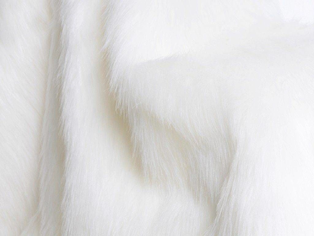 Umelá kožušina - Astor 187 biela