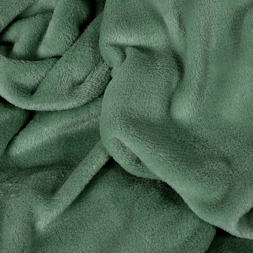 Kvalitná deka z mikrovlákna - khaki