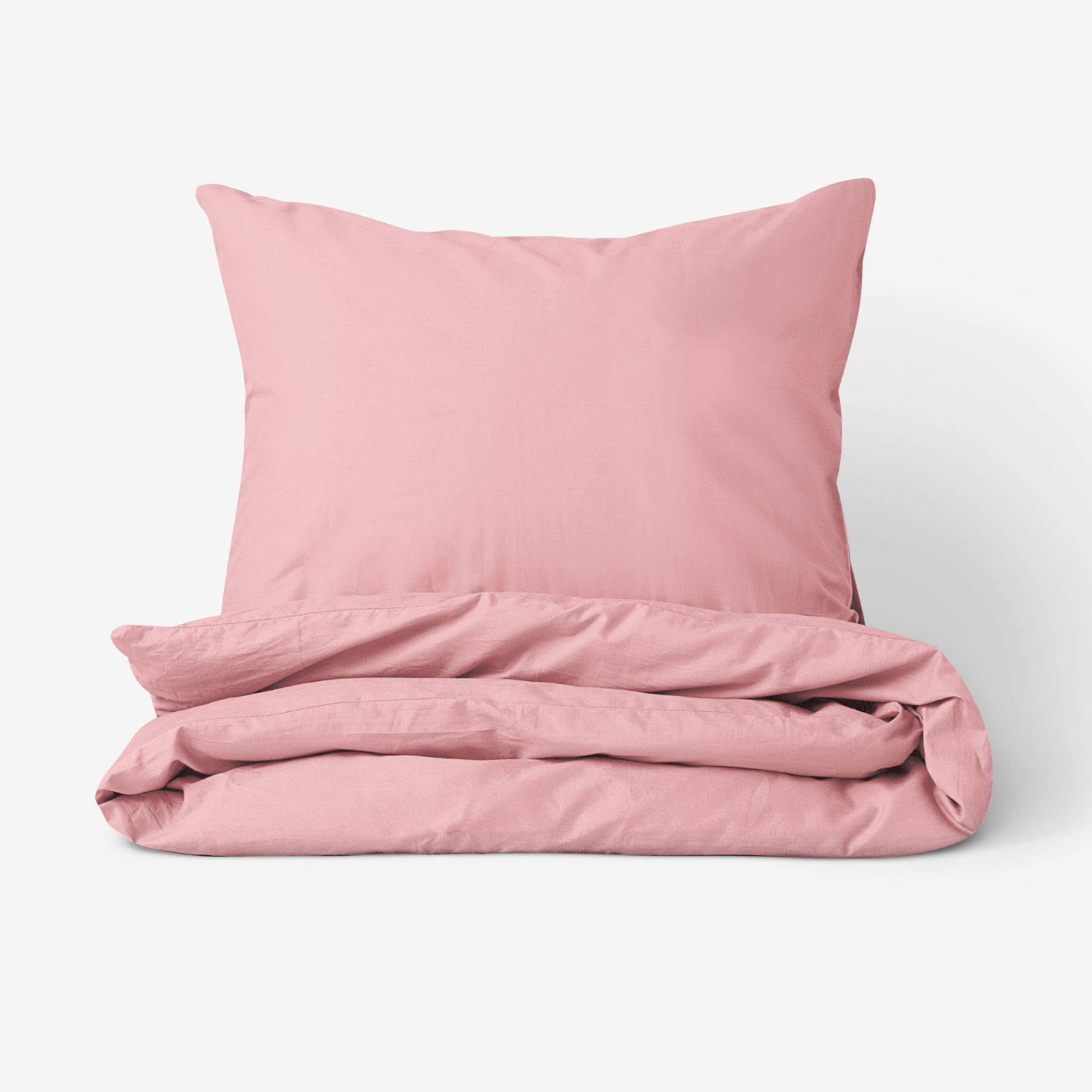 Bavlnené posteľné obliečky - pastelovo ružové