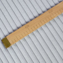 Látka Minky pruhy - svetlo sivá - metráž š. 150 cm
