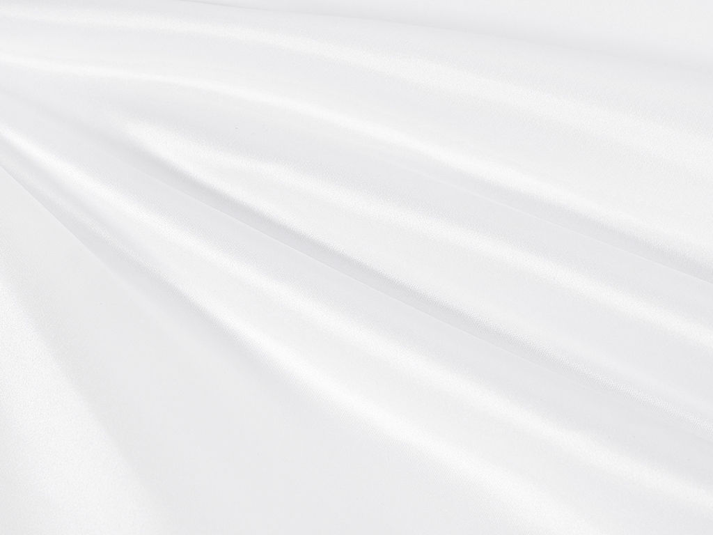 Teflónová látka na obrusy - biela so saténovým vzhľadom