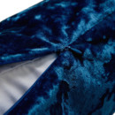 Dekoračná obliečka na vankúš Deluxe - královsky modrá