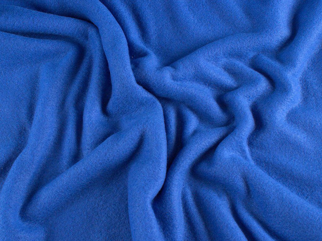 Polar fleece antipilling - kráľovsky modrý