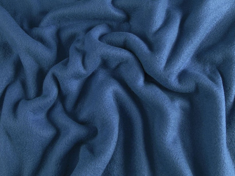Polar fleece antipilling - džínovo modrý