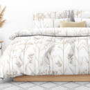 Bavlnené posteľné obliečky - okrasné rastliny