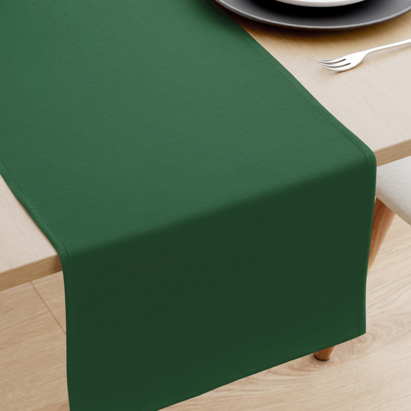 Behúň na stôl Loneta - tmavo zelený