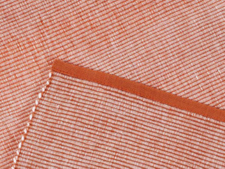 Bavlnené rolovacie prestieranie na stôl - sýto oranžové - 2ks