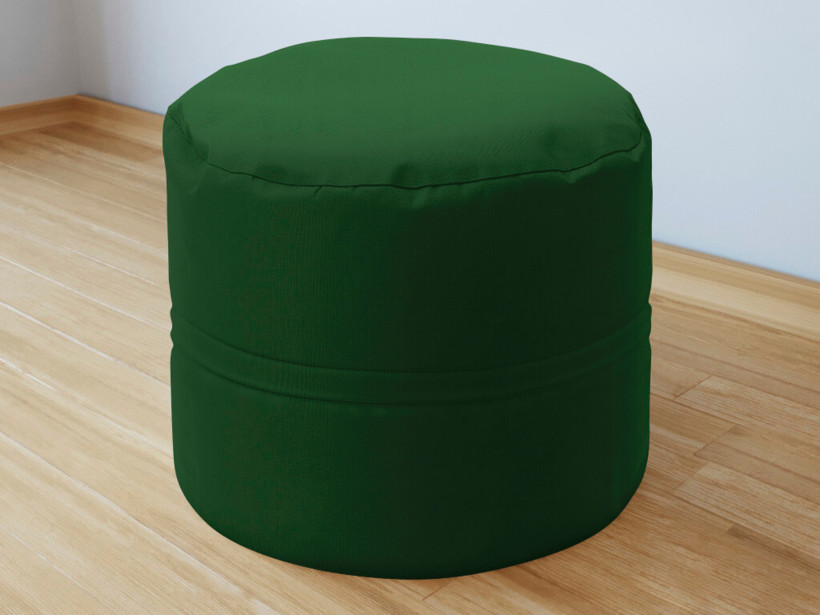 Bavlnený sedacie bobek 50x40 cm - tmavo zelený starý