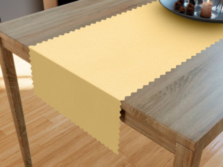 Teflónový behúň na stôl - svetle žltý