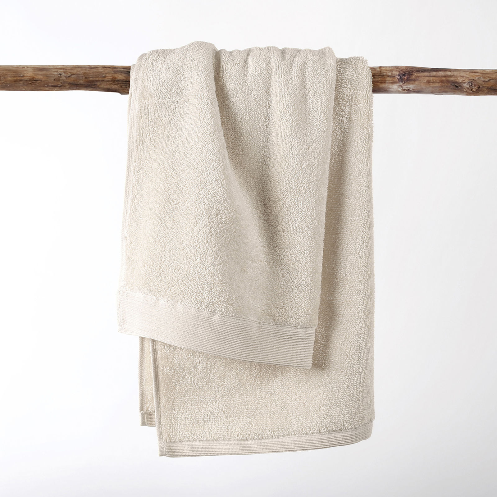 Modalový uterák/osuška s prírodným vláknom - režný