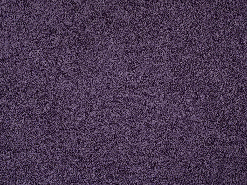 Obojstranné froté - tmavo fialové