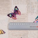 Dekoračná látka Loneta - farební motýle - šírka 140, 280 cm