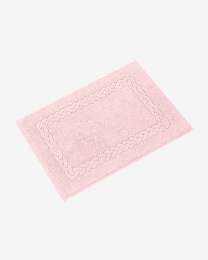 Kúpeľňová froté predložka „Ina” 50x70 cm - pastelovo ružová