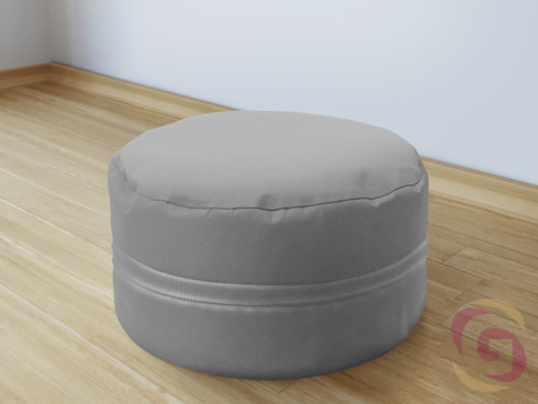 Bavlnený sedacie bobek - sivý