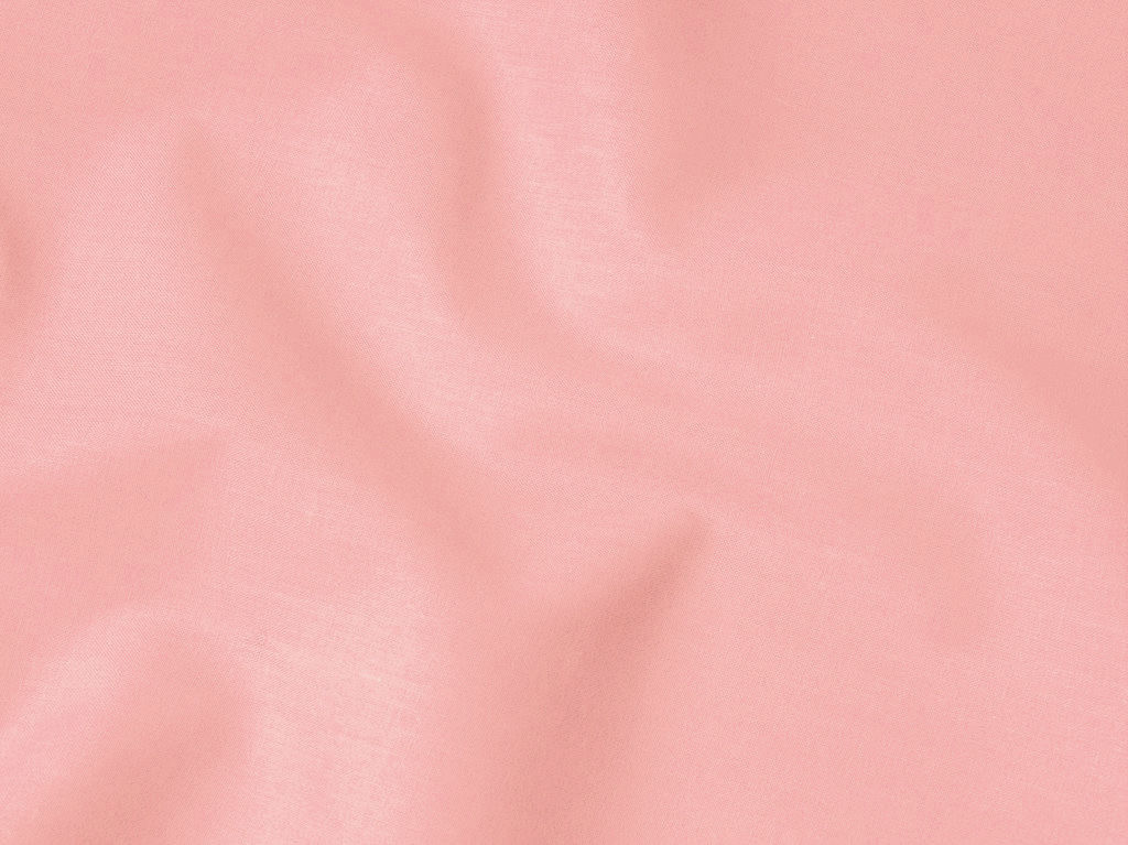 Bavlnená jednofarebná látka - plátno Suzy - pastelovo ružová
