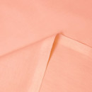 Bavlnená jednofarebná látka - plátno Suzy - lososová - šírka 145 cm