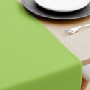 Bavlnený behúň na stôl - zelený