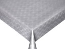 PVC obrusovina s textilným podkladom - vzor imitácia chromu - metráž š. 140 cm