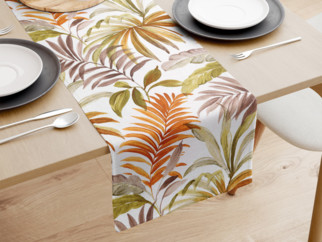 Behúň na stôl Loneta - farebné palmové listy