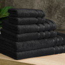 Bambusový uterák/osuška BAMBOO LUX - čierny