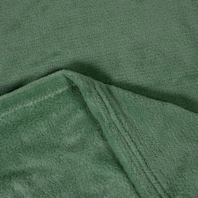 Kvalitná deka z mikrovlákna - khaki