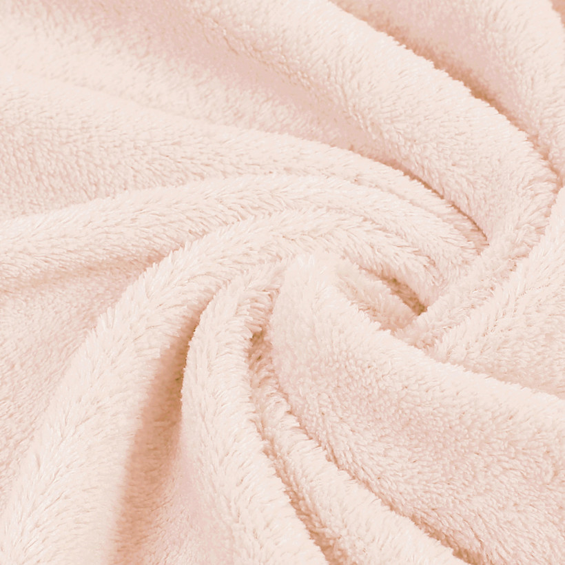 Kvalitná deka z mikrovlákna - pastelovo ružová