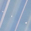Žakárová záclona Tylex vzor 3776 krúžky - metráž