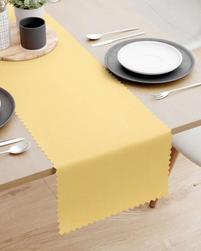 Behúň na stôl teflónový - svetle žltý
