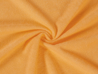 Nepriepustné froté - oranžové - metráž š. 205 cm