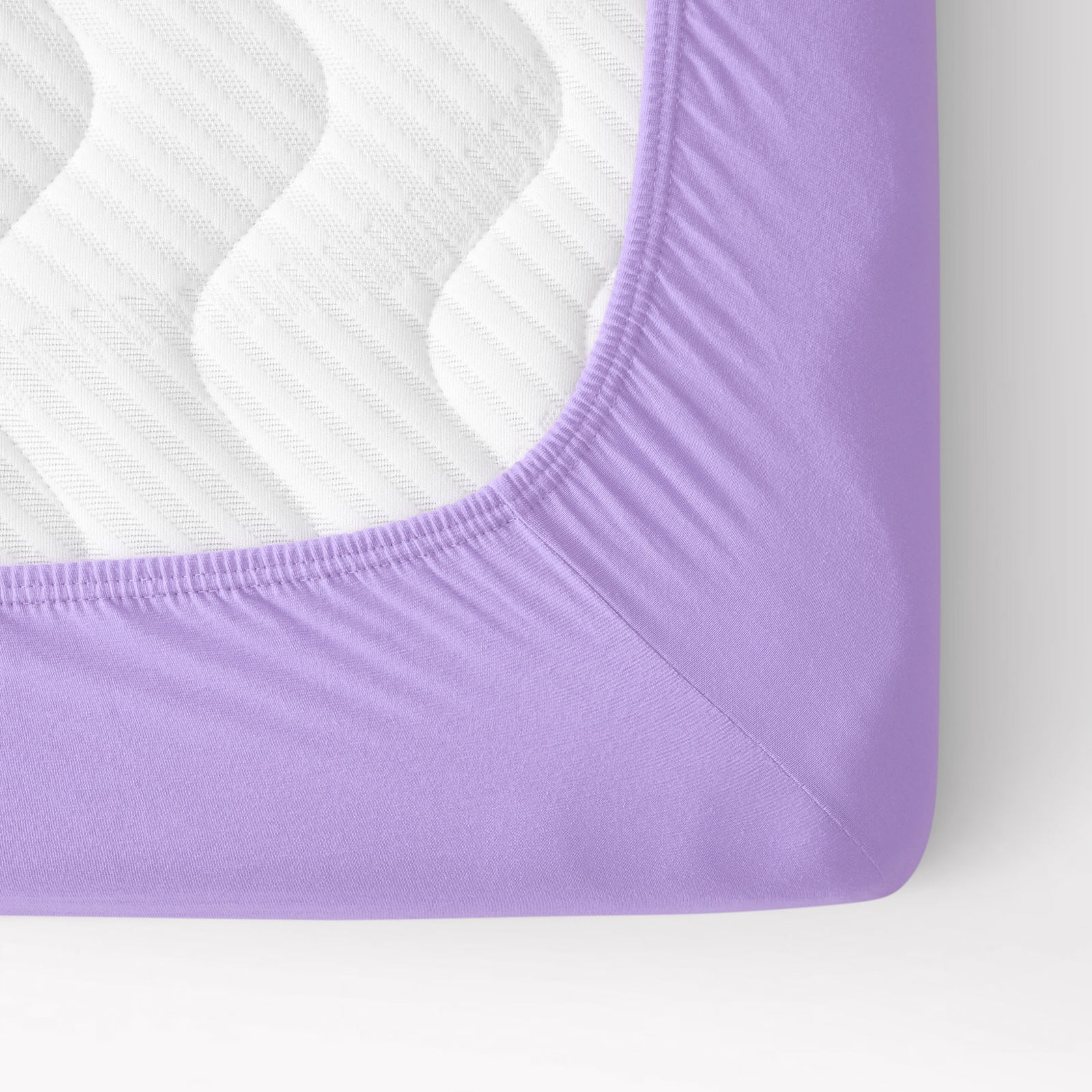 Plachta jersey Exclusive pre vysoké matrace - svetlo fialová