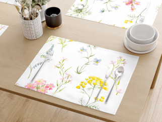 Prestieranie na stôl 100% bavlnené plátno - kvitnúca jar - sada 2ks