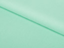 Bavlnená jednofarebná látka - plátno SUZY - mätová - šírka 145 cm