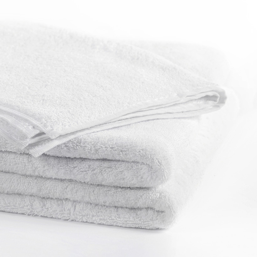 Hotelový froté uterák / osuška bez bordúry - 500g/m2 - biely