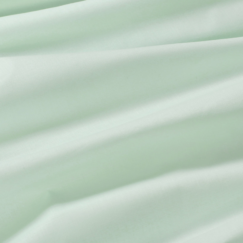 Bavlnená jednofarebná látka - plátno Suzy - svetlo mätová