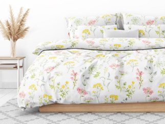 Bavlnené posteľné obliečky - kvitnúca jar