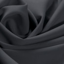 Dekoračná jednofarebná látka Rongo - tmavo sivá - šírka 150 cm
