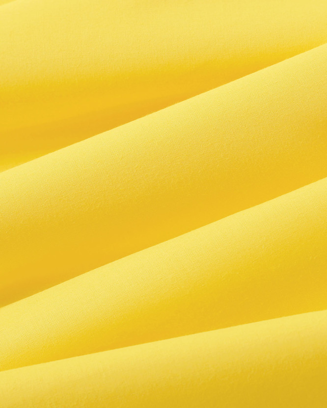 Veľkonočná bavlnená jednofarebná látka - plátno Suzy - žltá