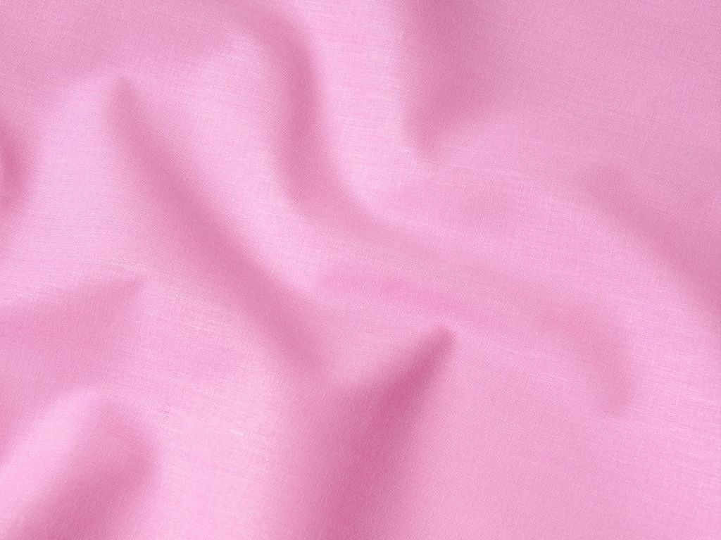 Bavlnená jednofarebná látka - plátno Suzy - ružová