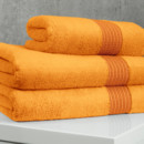Froté uterák / osuška Mikro Exklusiv - oranžový