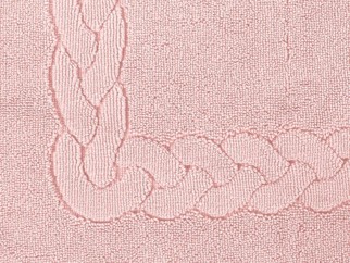 Kúpeľňová froté predložka Ina - pastelovo ružová 50x70 cm
