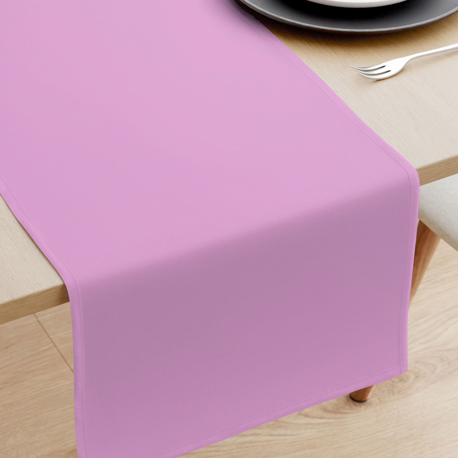 Behúň na stôl 100% bavlnené plátno - lila