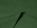 Guľatý bavlnený obrus - tmavo zelený